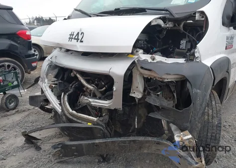 2022 Ram Promaster 2500 High Roof 159 Wb from USA, damaged, VIN 3C6LRVDG8NE110260